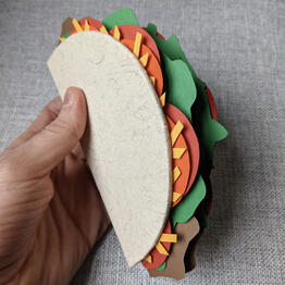 Hardbound taco